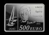 Francúzsko 2010 - 500 € 1 kg + 10 € - Pablo Picasso Color